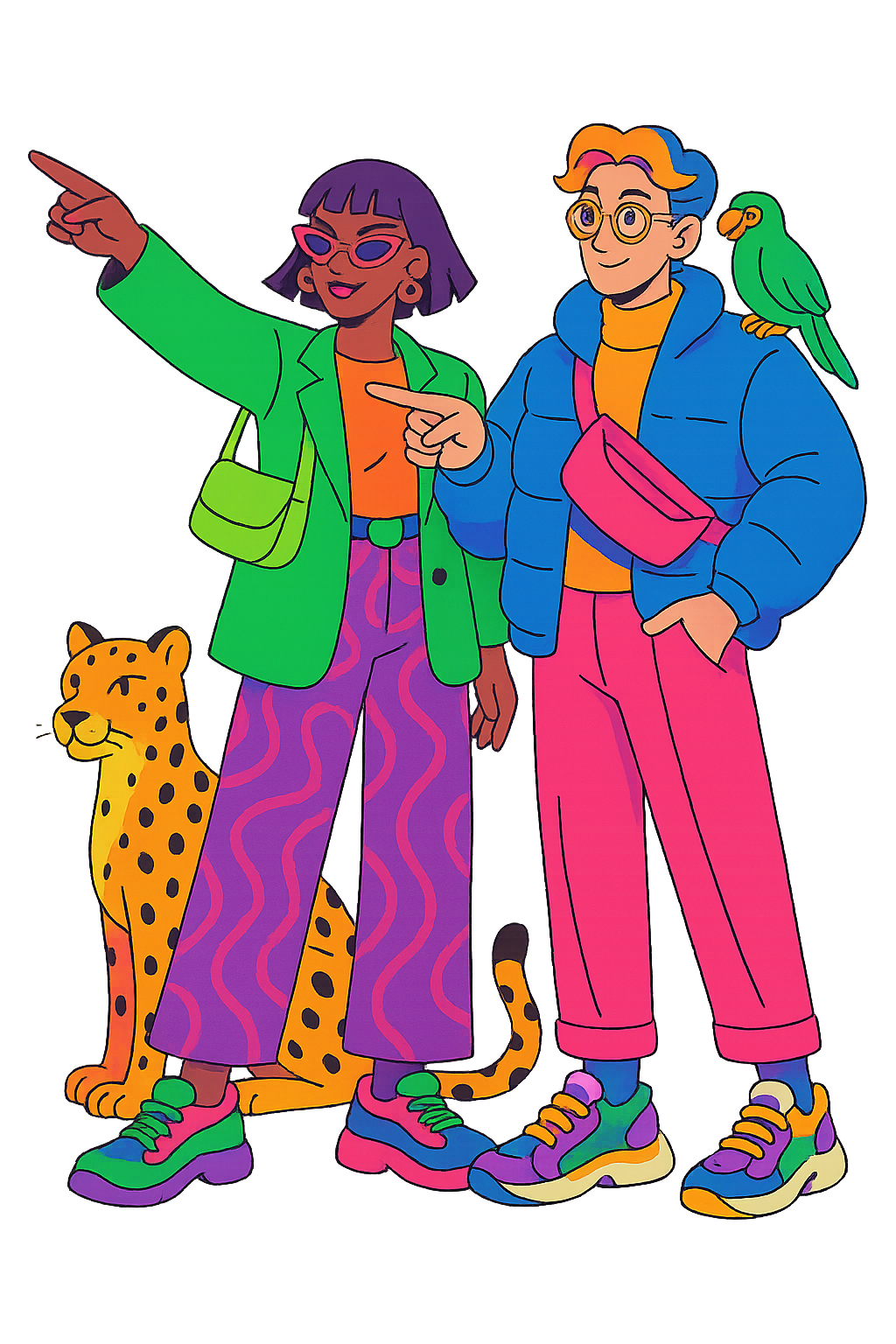 Pixmot AI tools creating vibrant comic and anime visuals